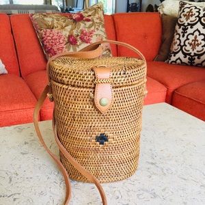 Woven Basket Bag